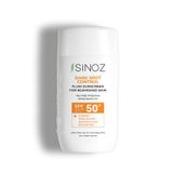 Sinoz Koyu Cilt Lekelerine Etkili SPF50 50 ml Sıvı Yüz Güneş Kremi