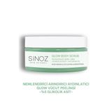 Sinoz Nemlendirici, Arındırıcı ve Aydınlatıcı Glow Vücut Peelingi %5 Glikolik Asit 200 gr