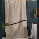 Sinteks Castel Jakarlı Banyo Havlusu 80X140CM - 80 x 140 cm - Bej