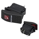 Sintine Pompa Sembollü Işıklı 3 Pinli On-Off 12-24V Marin Switch