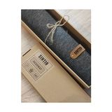 Sıntıo 50X100 Kaydırmaz Tabanlı Keçe Mousepad - Açık Gri