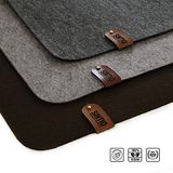 Sintio Koyu Gri 50x100 cm Keçe Mousepad