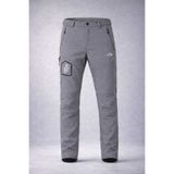 Sınwear Erkek Gri Kışlık İçi Polarlı Su Ve Rüzgara Dayanıklı Outdoor Softshell Taktikal Pantolon