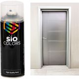 Sio Colors Demir & Ahşap Kapı Boyası Özel Yapım Akrilik Sprey Boya 400 ml - GÜMÜŞ GRİ