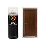 Sio Colors Kahverengi Demir&ahşap Kapı Boyası 400 ml Akrilik Sprey Boya Hızlı Kuruma Özelliği