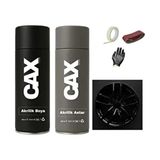 Sio Colors Piano Black Parlak Siyah Extra Pigment 400 ml Akrilik Astar Araba-Jant-Metal Sprey Boya