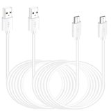 SIOCEN Wyze Kamera, WyzeCam Tava, YI Kamera, YI Kamera, YI Kubbe Ev Kamerası, Kasa Kamerası, Oculus Go, Furbo Köpek, Yuva Kamerası, Blink, Güvenlik Kameraları için Uzun Şarj Kablosu