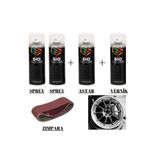 sıocolors JANT BOYA SETİ ÖZEL YAPIM AKRİLİK ENDÜSTRİYEL SPREY BOYA 400 ML