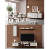 Sion Yemek Odası Takımı + TV Ünitesi