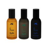 SIORE Gold ve Mavi ve Yeşil Kalıcı Erkek Parfüm 3'lü Set (100mlx3)