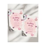 Siorina Co & Event - 10 Adet Birthday Card Bride Bachelorette Card Doğum Günü Davetiye/Kart