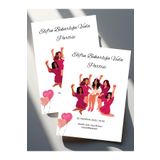 Siorina Events -10 Adet Bride To Be Davetiye,Parti Davetiye, Bekarlığa Veda Özel Gün Davetiyesi Kişiye Özel 10x15cm