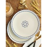 Sipahi Itir 6 Li Porselen Pasta Tabagi 19 Cm