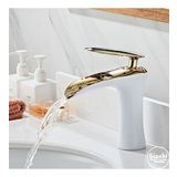 Sipahi Marble Altın Beyaz Kısa Şelale Batarya