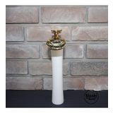 Sipahi Marble Altın Beyaz Uzun Şelale Batarya