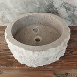 Sipahi Marble Andazit Bazalt Doğal Patlatma Çanak Lavabo