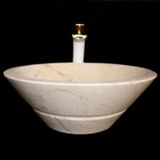Sipahi Marble Bej Çanak Dizayn Lavabo