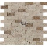 Sipahi Marble İkili Mix Traverten Patlatma Mozaik