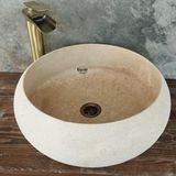 Sipahi Marble Traverten Dışı Mucartalı Çanak Lavabo