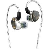 Sipariş Vakti Tınhıfı T6 Hifi Iem, 1dd+1 Planar Hibrit Kablolu Kulaklık Oyun ve Stüdyo Monitörü Audiophile Kulaklık - Gümüş - 3.5mm Mikrofonsuz