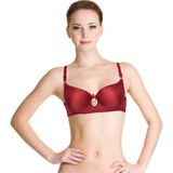 sipariskusu Dolgusuz(Içi Boş) Balenli(Telli) Günlük Sütyen - 80B - Bordo