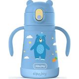 SipnJoy Sippypals Koyu Mavi Çelik Çocuk Termos Suluk 360 ml - Standart