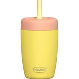 Sipnjoy Strawbuddy 360 ml Sarı Tumbler Pipetli Termos