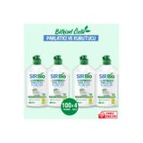 SIR Bio Bitkisel Özlü Bulaşık Makinesi Parlatıcı ve Kurutucu, 500 ml, 4'lü Set