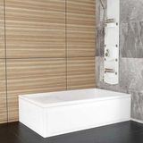 Sır-Lüks Mini Düz Oturmalı Küvet Mdko - 130 x 80 cm