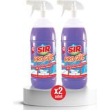 Sır Pro Güç Kir ve Kireç Sökücü 1000 ml 2 Adet - 1 lt