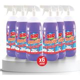Sır Pro Güç Kir ve Kireç Sökücü 6 Adet 1000 ml - 1 lt