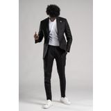 SİR Regular Fit Yarım Astarlı %100 Linen (Keten) Kumaş Takım Elbise