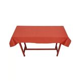 Sıra Örtüsü Pamuklu Kiremit Rengi (40 X 120 Cm Ölçülerindeki Sıralar İçin)
