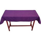 Sıra Örtüsü Pamuklu Lila (40 x 110 cm Ölçülerindeki Sıralar Için) - 1 Adet