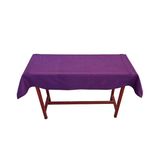 Sıra Örtüsü Pamuklu Lila (40 X 110 Cm Ölçülerindeki Sıralar İçin)