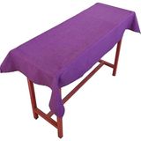 Sıra Örtüsü Pamuklu Lila (40 x 120 cm Ölçülerindeki Sıralar Için) - 1 Adet