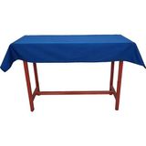 Sıra Örtüsü Pamuklu Mavi (40 x 110 cm Ölçülerindeki Sıralar Için) - 1 Adet