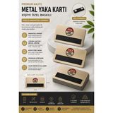 Sıradışı Reklam Yaka Kartı Isimlik Özel Logo Baskılı 5 Adet - SİLVER - İĞNELİ