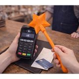 Sıradışı Sihirli Kredi Kartı Değneği – Temassız Ödeme İçin Peri Sopası Tasarımlı Kart Tutucu - Magic credit card wand sıradışı insanlara sıra dışı hediye tüm ilgiyi üzerine çeken ürün (turuncu)