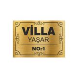 sıradışıhediyem Apartman site Isimliği Kapı Tabelası villa isimliği apart isimliği BÜYÜK BOY A3 ebatında 30x42 cm.