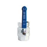 Siray PN10 Tam Geçişli Küresel Vana Ts En 13828 - 2 1/2" - Krom
