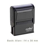 sırdaş 4312 standart boş kaşe otomatik 18x47mm - Yok