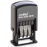 Sırdaş 5810 Siyah Keçeli Tarih Kaşe