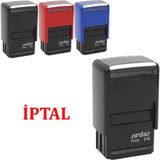 Sırdaş 910 Hazır Kaşe Kırmızı Mürekkep İptal 1 Adet Renkli ve Fonksiyonel Tasarım