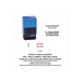 Sırdaş 910 Isim Ünvan Kaşesi - Mavi Makina