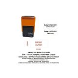Sırdaş 910 Isim Ünvan Kaşesi - Turuncu Makina