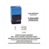 Sırdaş 910 Mavi Isim Ünvan Kaşesi - 10 mm Baskı Alanı ile 26 mm Ölçülerinde