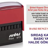 Sırdaş 913 Kaşe kendinden mürekkepli Baskıya Hazır
