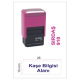Sırdaş Hemşire - Isim Ünvan Kaşesi - Mavi Keçeli - 910