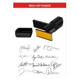 sırdaş kaşe İMZA CEP KAŞESİ Ideal 80 50x19 mm. Baskı Alanı